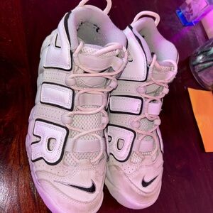 Kids size 7 Air more uptempo’s. Fits women’s 8.5.